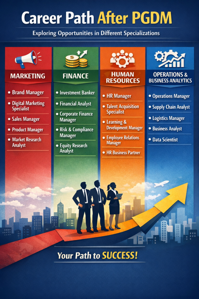 Career Paths After GraduationWhy PGDM Can Be a Game-Changer?